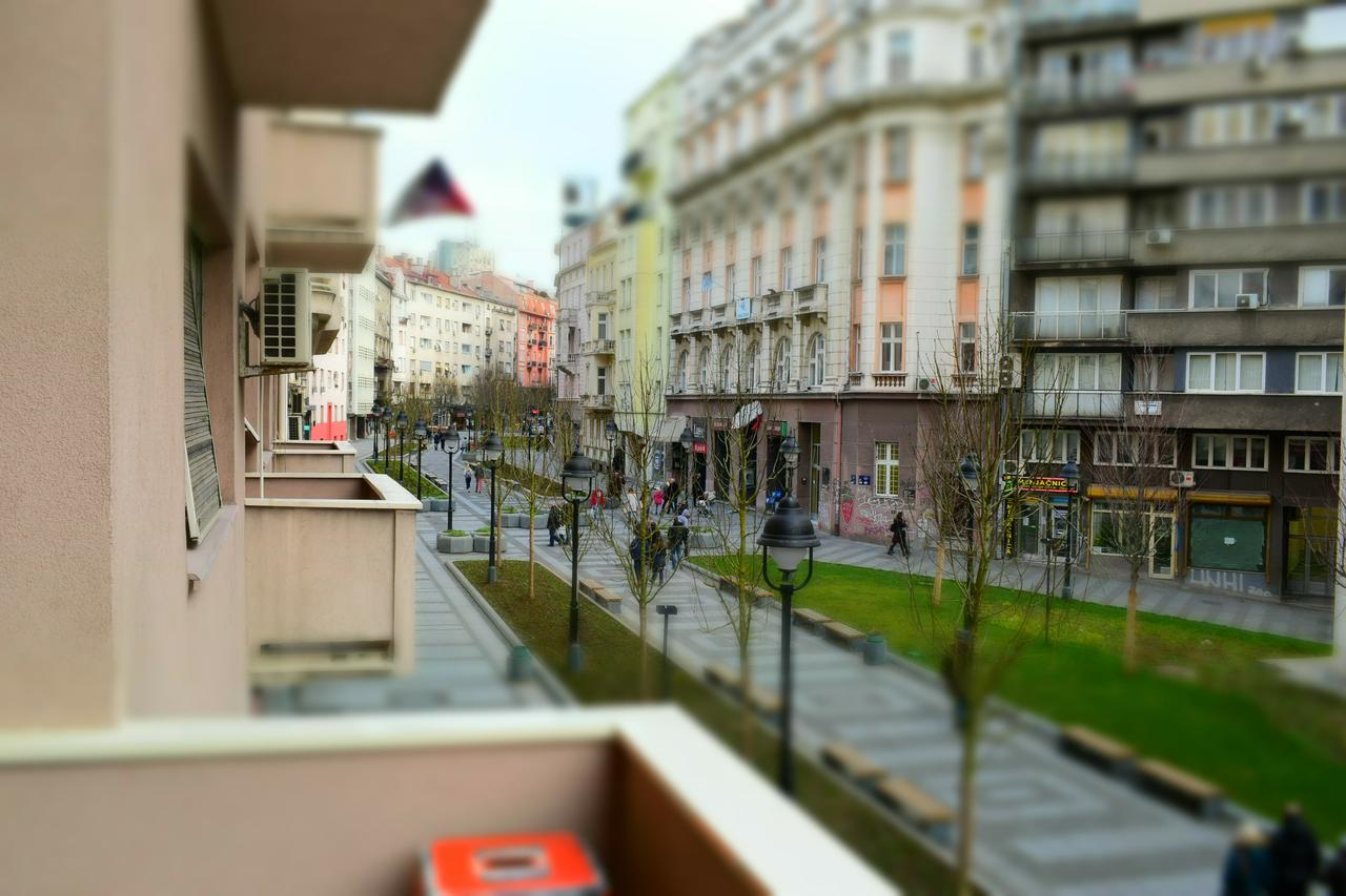 Ferienwohnung Subway Belgrad Exterior foto